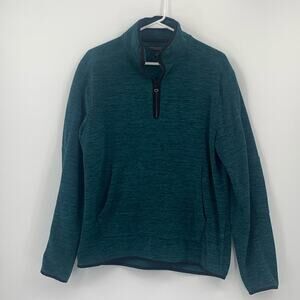 Banana Republic Quarter Zip Fleece Pullover Men’s Size Large